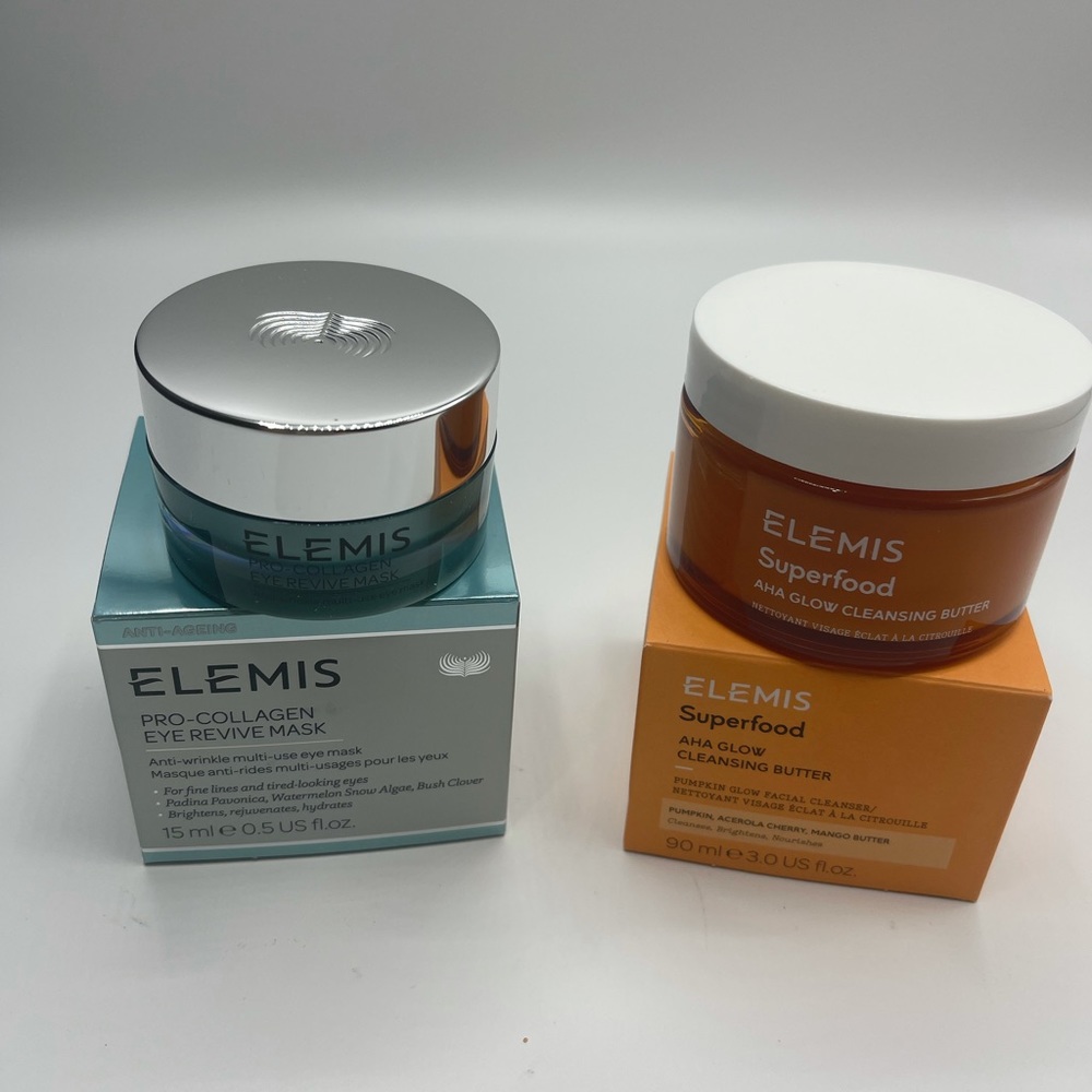 Elemis eye revive mask/ elemis cleansing butter
